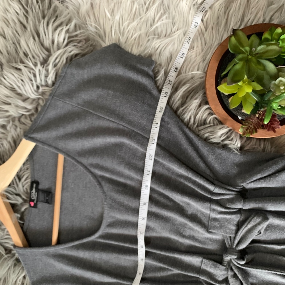 SOLD! Delirious LA Tie-Waist Shirt Dress Pockets - Picture 5 of 8